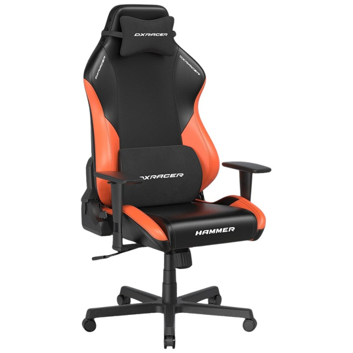 Игровое кресло DXRacer Hammer GC/LHE23LTA/NO, черный, оранжевый