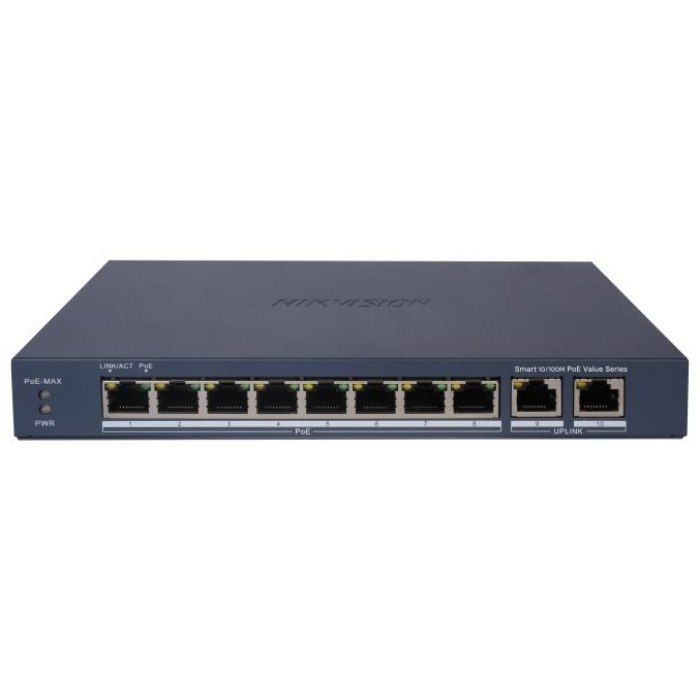 Коммутатор Hikvision DS-3E1310P-EI/M