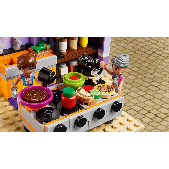 Конструктор LEGO Общественная кухня Хартлейк-Сити, деталей 695 шт