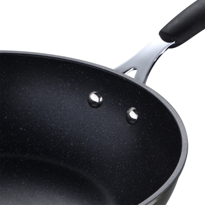 Сковорода универсальная Bergner WOK Midnight BG-30129-GR 28 см