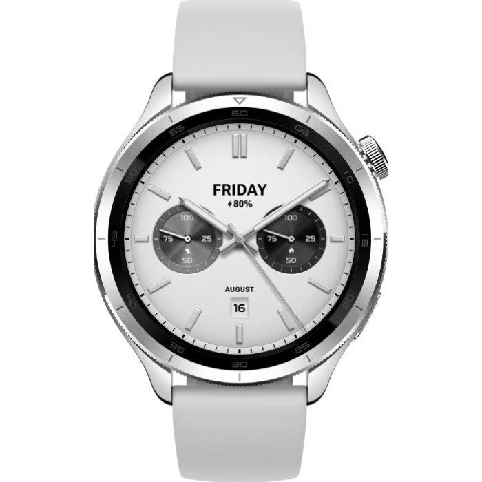 Xiaomi Watch S4 47 мм серебристый-белый