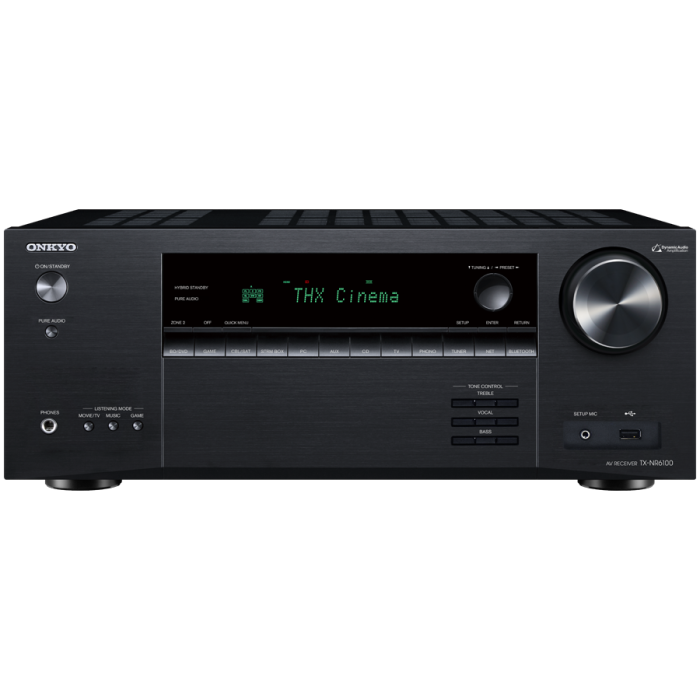 Onkyo TX-NR6100 7.2-Channel THX Certified AV Receiver,Black<br>