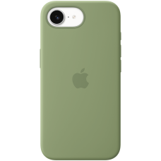 iPhone 17e Silicone Case with MagSafe - Light Moss,Model A3646<br>