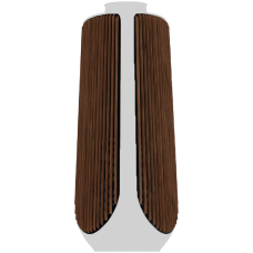 Beolab 50 Side Panel Set Walnut<br>