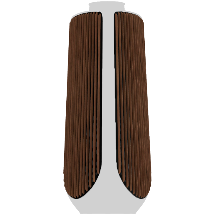 Beolab 50 Side Panel Set Walnut<br>