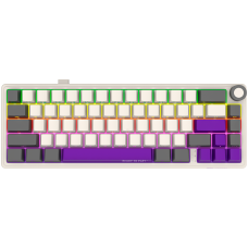 LORGAR KBP70MW, Wireless 65% Mechanical Gaming Keyboard Pro, Beige, EN/RU layout