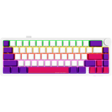 LORGAR KBP70MW, Wireless 65% Mechanical Gaming Keyboard Pro, White, EN/RU layout
