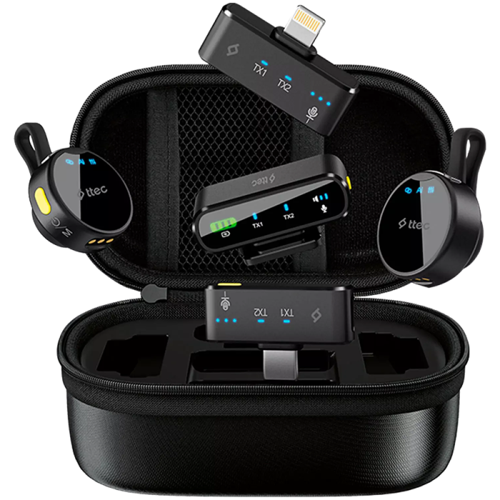 ttec GoMic Pro Plug&Play Universal Wireless mic kit