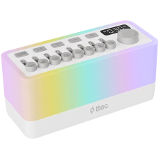 ttec Somno 3in1 Portable Bluetooth White Noise Speaker White