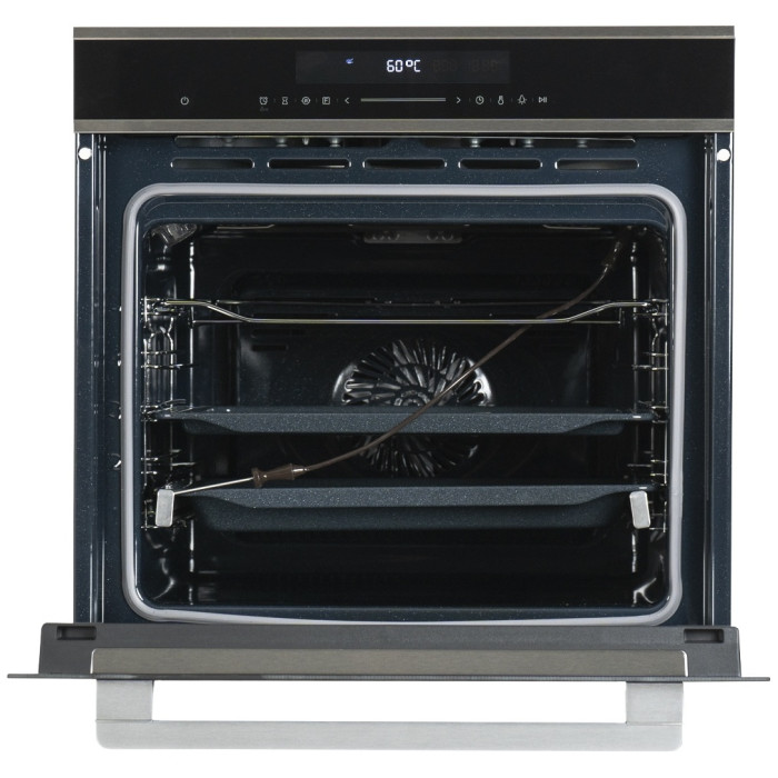 Midea MO740CЕХ черный, серебристый