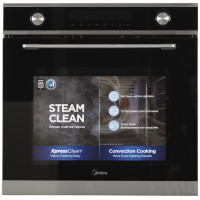 Midea MO730CЕХ черный, серебристый