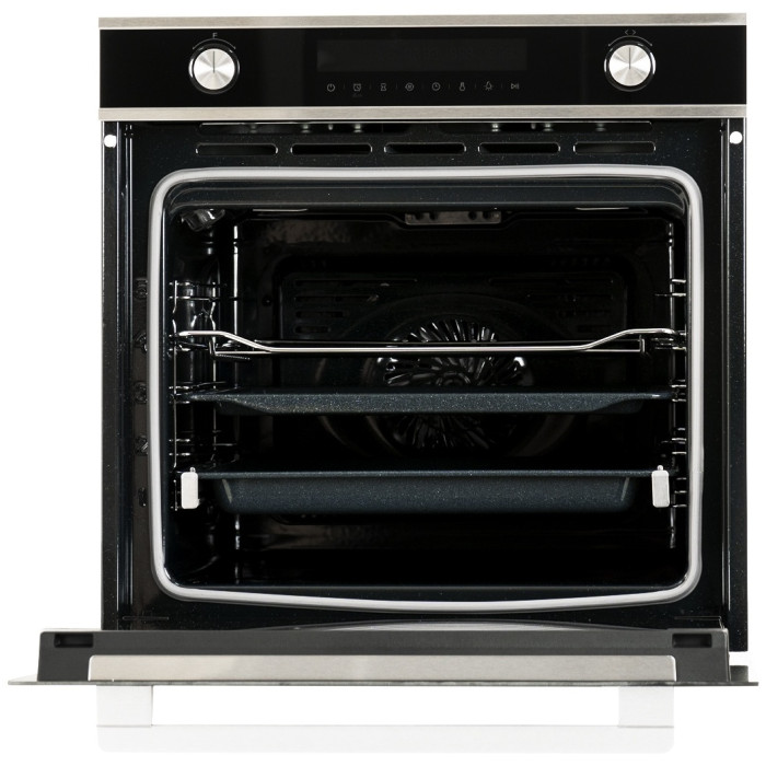 Midea MO730CЕХ черный, серебристый