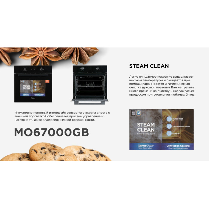 Midea MO67000GB черный