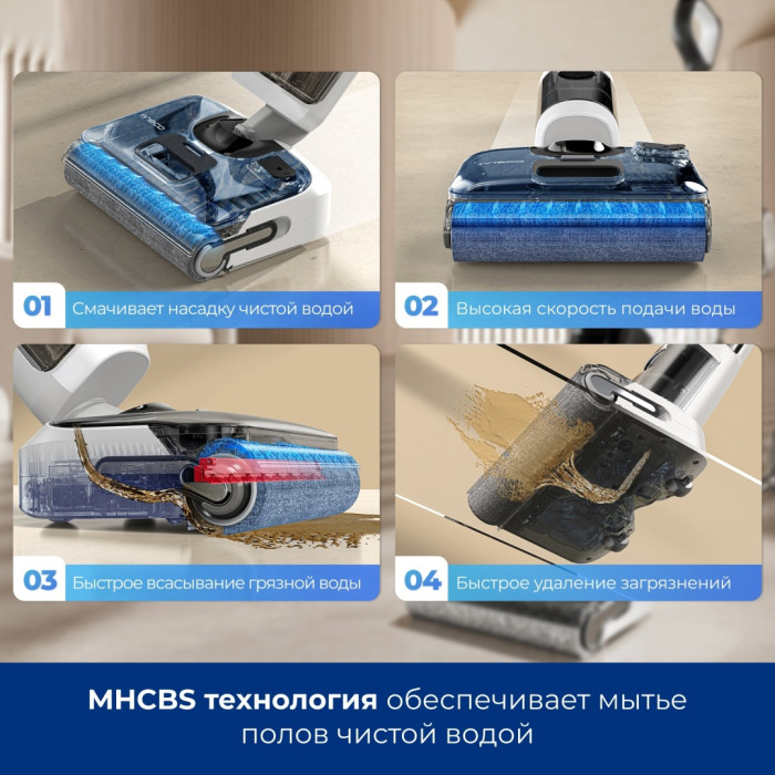 Tineco Floor One Stretch S6 черный