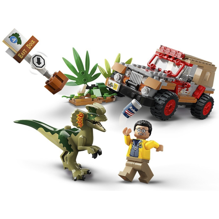 Конструктор LEGO Засада Дилофозавра, деталей 211 шт