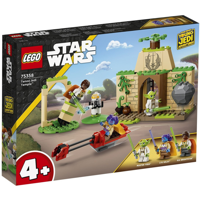 Конструктор LEGO Храм джедаев Тену, деталей 124 шт