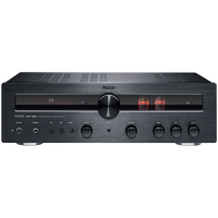 Magnat Amplifier MR 780, 2-channel, 100 Watt amplifier. Stereo hybrid receiver with 2 x ECC81 tubes, Black.