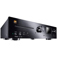 Magnat Amplifier MC 400, 2-channel, 200 Watt amplifier. High-end stereo Network/CD/DAB/FM receiver, Black.