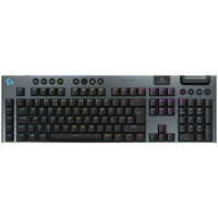 LOGITECH G915 X LIGHTSPEED Wireless Gaming Keyboard - BLACK - US INT'L - 2.4GHZ/BT - EMEA28i-935 - TACTILE
