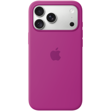iPhone 18 Pro Max Silicone Case with MagSafe - Magenta, Model A3702