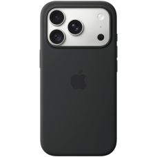 iPhone 18 Pro Silicone Case with MagSafe - Black, Model A3701