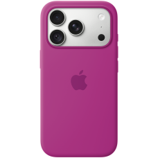 iPhone 18 Pro Silicone Case with MagSafe - Magenta, Model A3701
