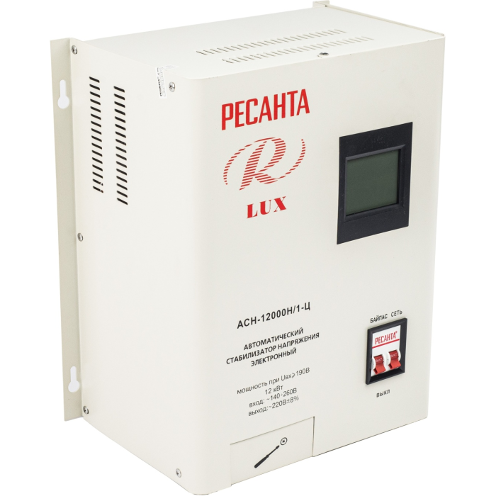 Стабилизатор напряжения Ресанта LUX АСН-12000Н/1-Ц