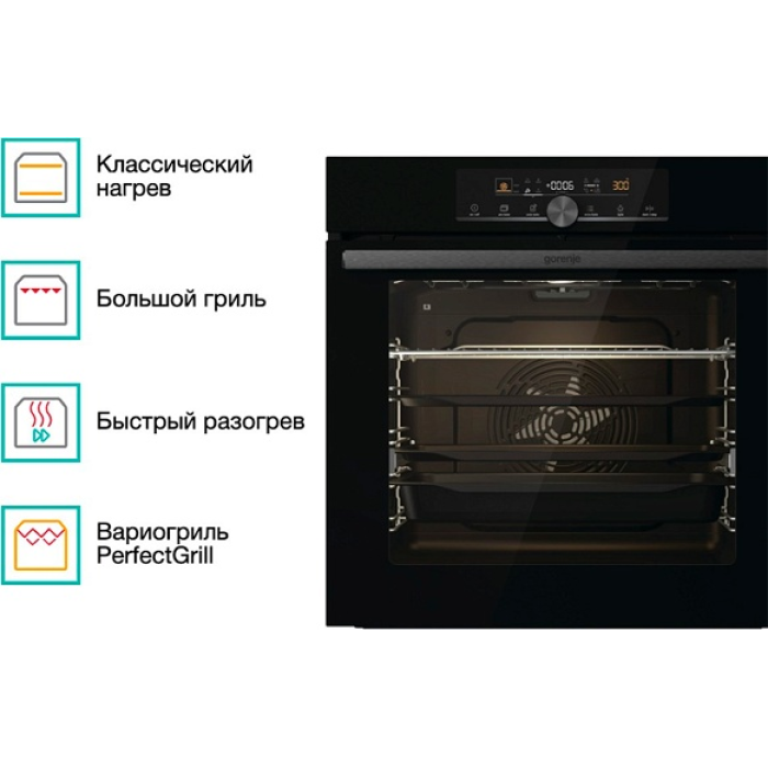 Gorenje BPS6747A06BG черный
