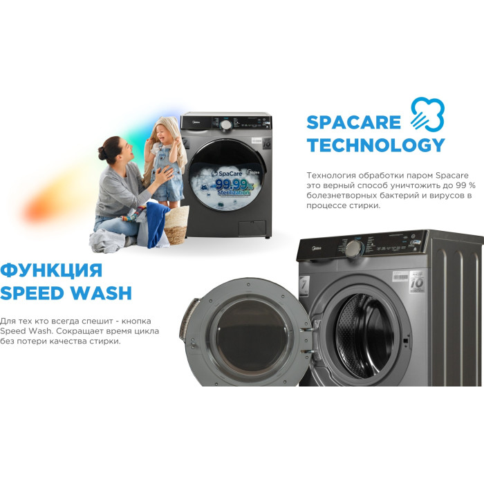 Midea MFK03W70B/S-C серый