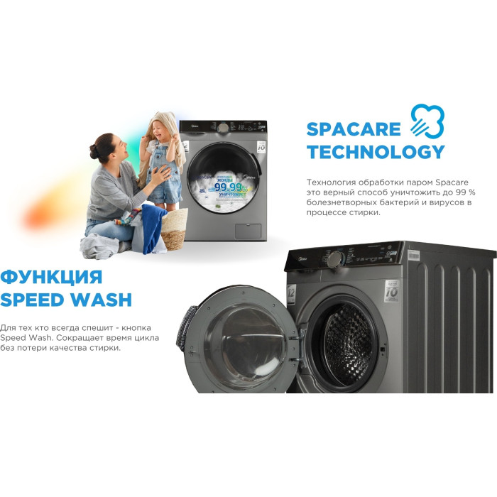 Midea MFK03W120B/S-C серый