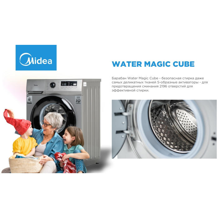 Midea MFN03W80B/S-KZ серый