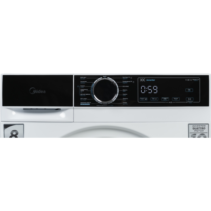 Midea MFA01W80B/W-C белый, черный