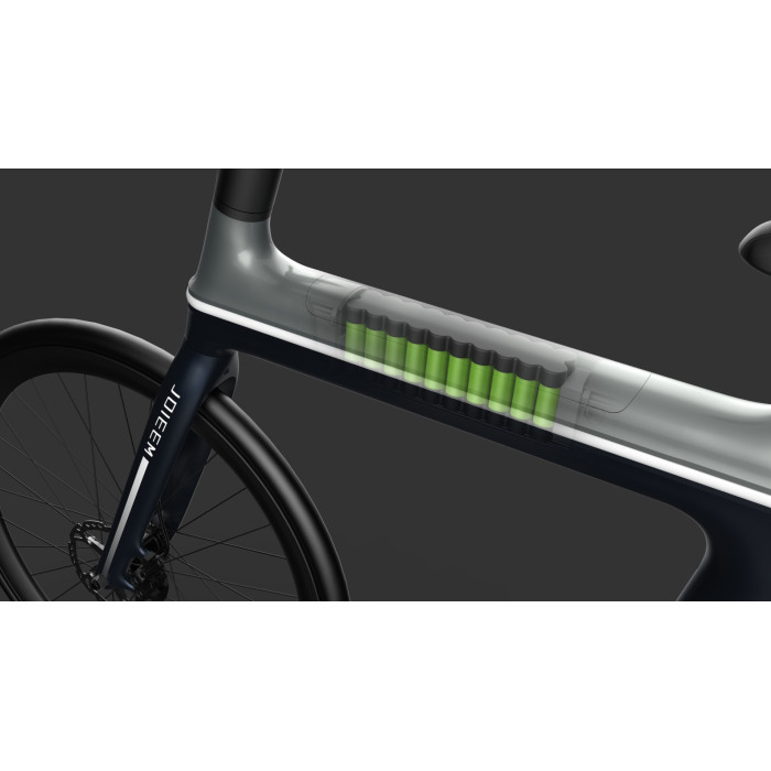 Joieem E-Bike-X Matte Black 27.5 2023 one size черный
