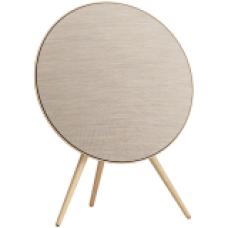 Beosound A9 5th Gen Speaker Gold Tone (Back Sand/Cover Golden/Legs White Oak)<br>