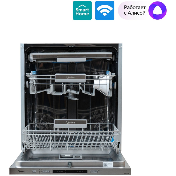 Midea MDWB-6016BL серебристый