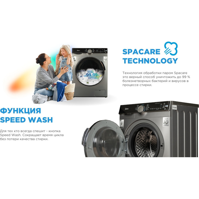 Midea MFK03W80B/S-C серый