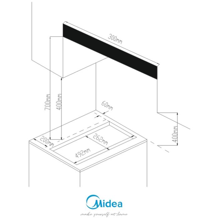 Midea MG3205X серебристый