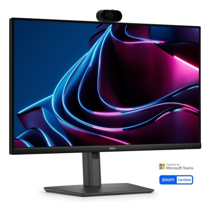 Dell Pro P 24 USB-C Hub Webcam Monitor - P2426HEV/23.8'/IPS/1920 x 1080 120 Hz/300 cd/m2/1500:1/HDMI,2xDP,3xUSB Type-A,1xUSB Type-B,2xUSB-C,RJ45/3Yr w