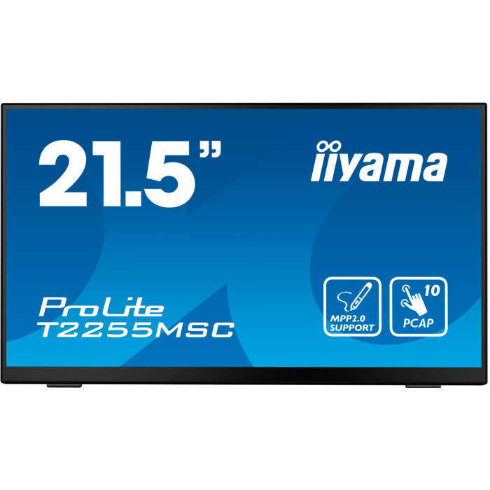 21.5" Iiyama T2255MSC-B1 черный