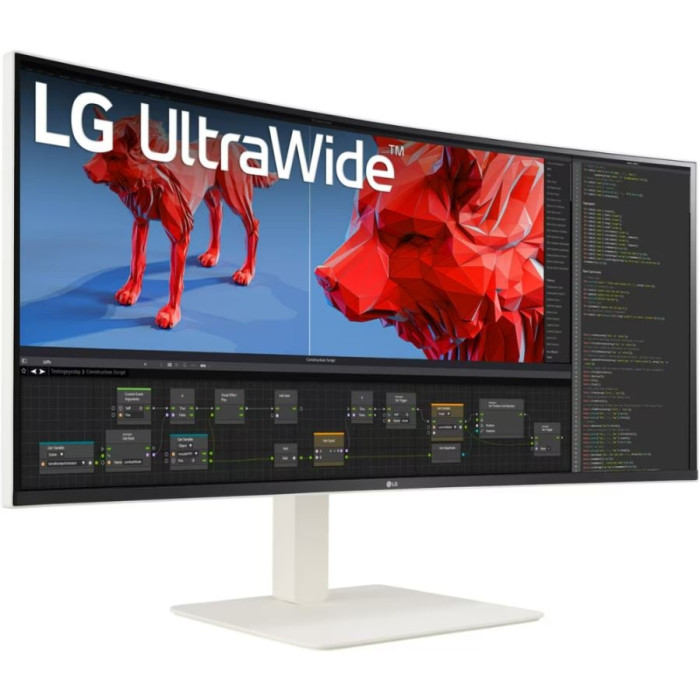 38" LG 38WR85QC белый