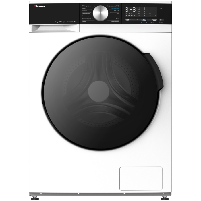 Hansa WHM9140W белый + сушильная машина Hansa TDH9B3W