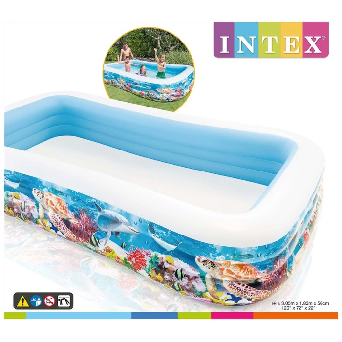Бассейн надувной Intex 58485NP