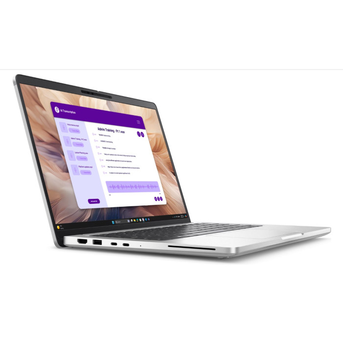 Ноутбук Dell/Pro 14 Plus PB14250/3г/Core Ultra 7/268V/2,2 GHz/32 Gb/SSD/512 Gb/No ODD/Graphics/Arc Integrated/14 ''/1920x1200/Windows 11/Pro/64/5G WWA