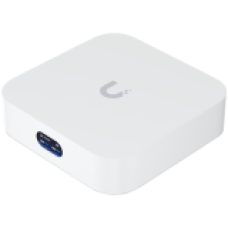 Ubiquiti UX-EU UniFi Cloud Gateway and WiFi 6 access point that runs UniFi Network. Powers an entire network or simply meshes as an access point Built-in WiFi6 (2x2 MIMO), 140 m² (1,500 ft²) single-unit coverage, 60+ connected WiFi devices, GbE RJ4<br>