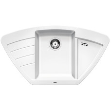 Blanco Zia 9E White (514798) накладная 93х51х18 см, искусственный камень, тон белый