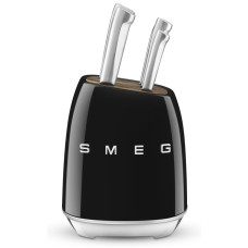 Нож универсальный Smeg KBSF02BL, лезвие: нержавеющая сталь 6 шт