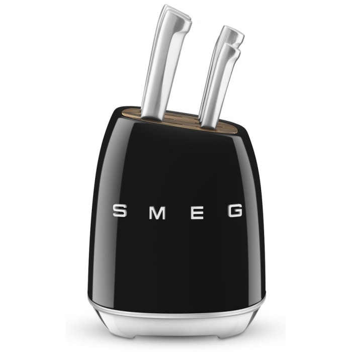 Нож универсальный Smeg KBSF02BL, лезвие: нержавеющая сталь 6 шт