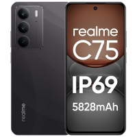 Realme C75 8 ГБ/128 ГБ черный