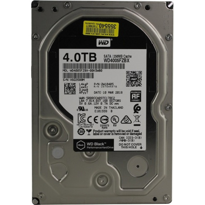 HDD Western Digital WD4005FZBX 4000 Гб