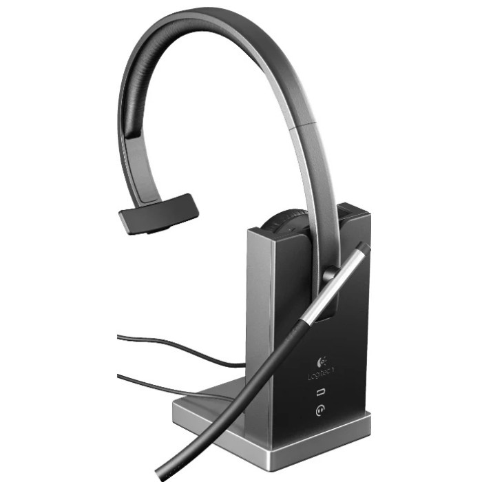 Logitech Wireless Headset Mono H820e серый